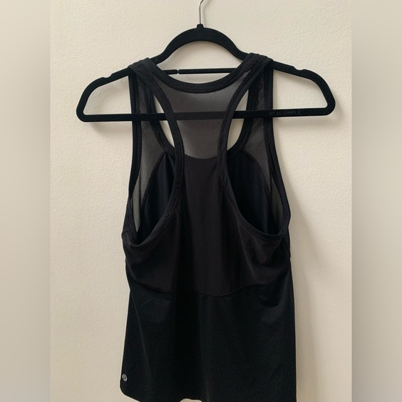 SZ 4 Lululemon Black Racerback Tank - Picture 2 of 5